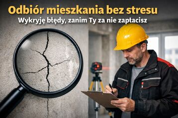 Odbiór mieszkania bez stresu – wykryję błędy, zanim Ty za nie zapłacisz