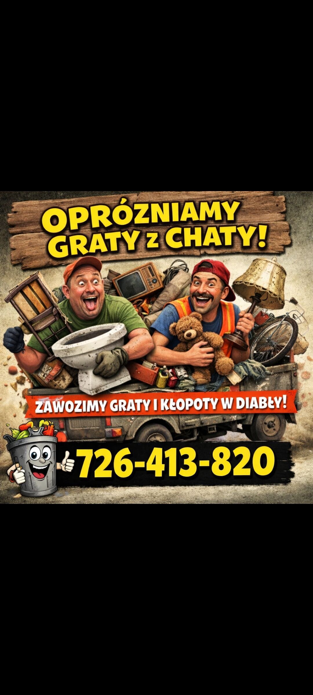 Opróżniamy Graty z Chaty