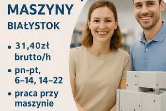Szwacz/ka maszynowy/a Białystok