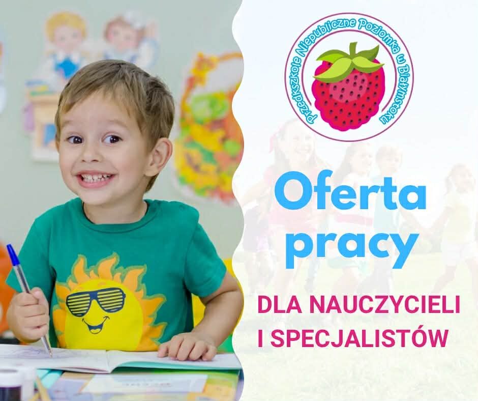 Otwieramy rekrutację dla nauczycieli i specjalistów do Freblowskiego Przedszkola