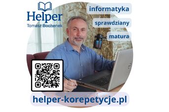 Informatyka. Korepetycje z informatyki - nauczyci