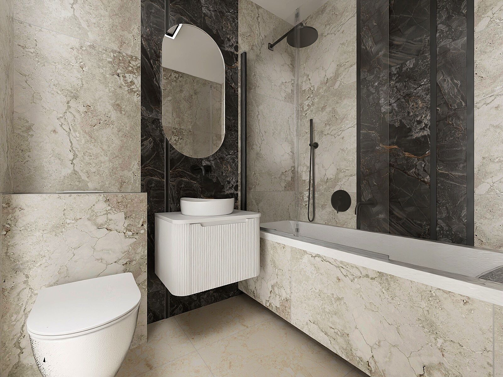 Projekt wizualizacja łazienki i nie tylko