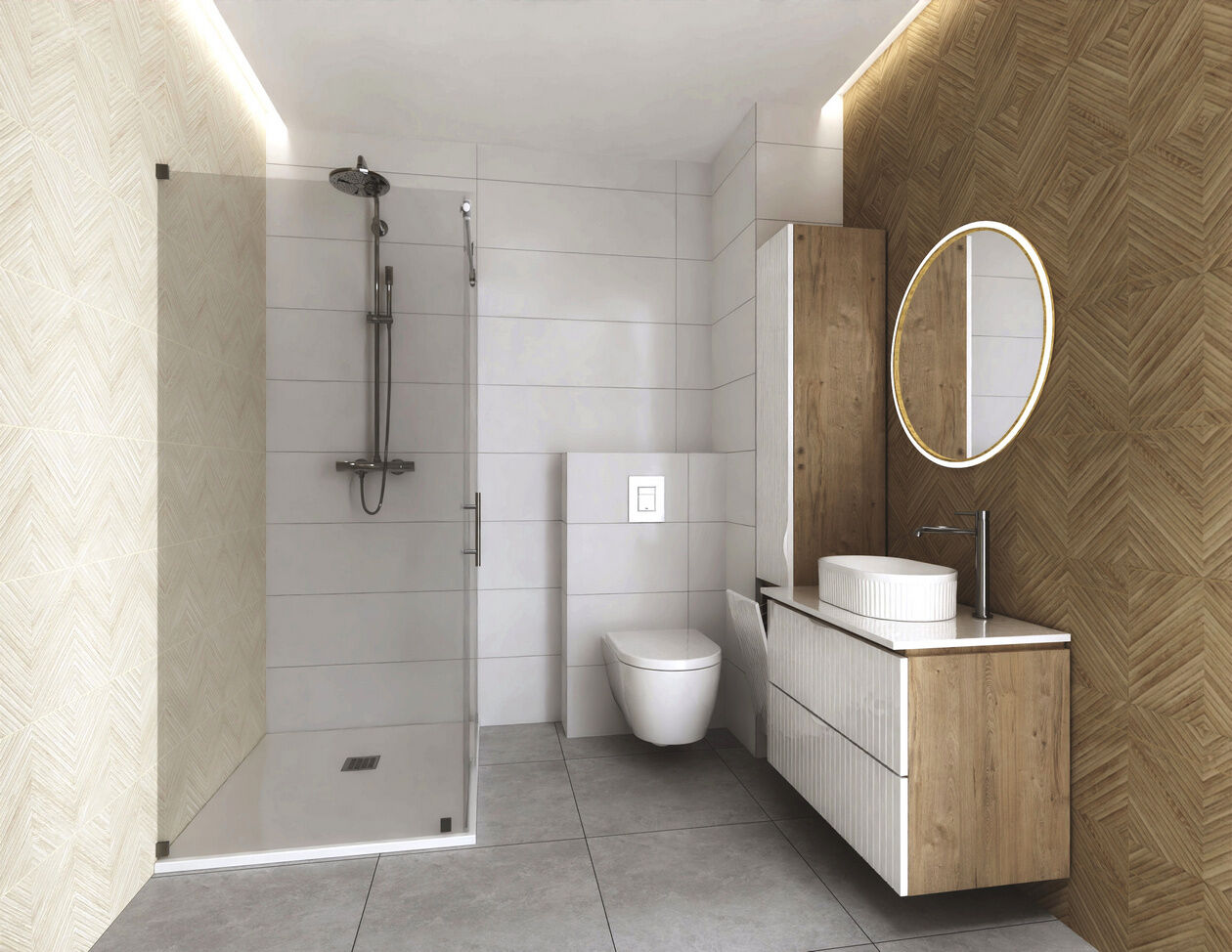 Projekt wizualizacja łazienki i nie tylko