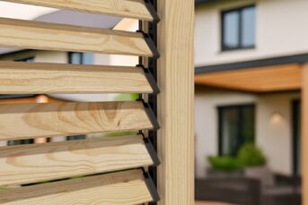 Żaluzje tarasowe do ogrodu