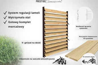 systemy ruchomych deseczek Prestige Ostaszewska