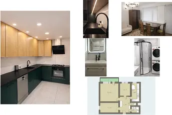 3 pokoje | 62,9 m² | Parter | Po remoncie | Balkon