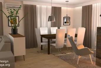 Wizualizacje wnętrz mieszkalnych