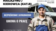 Pracownik Magazynu/Kierowca (kat. B)