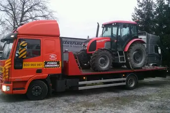 Transport Maszyn Budowlanych Laweta 24 Ton Poznan