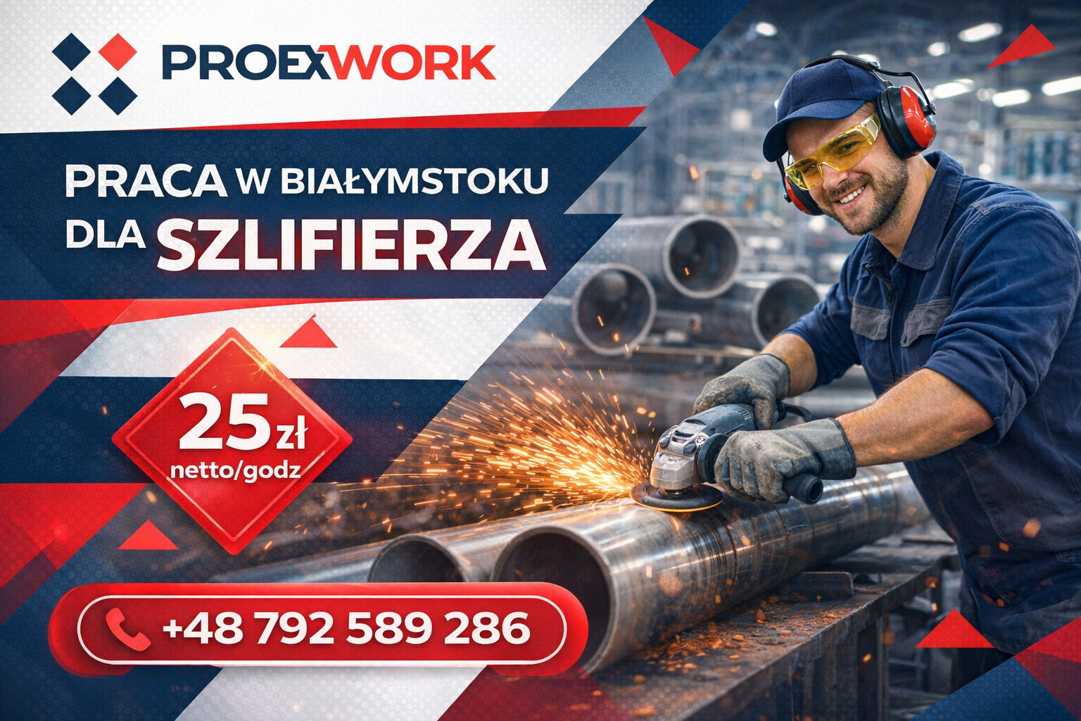 Praca w Białymstoku dla szlifierza