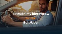 Zatrudnimy na BOLT,FREE NOW,UBER