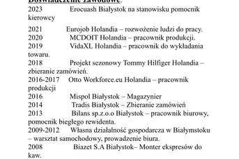 Szukam dodatkowego zajęcia by dorobić do pensji.