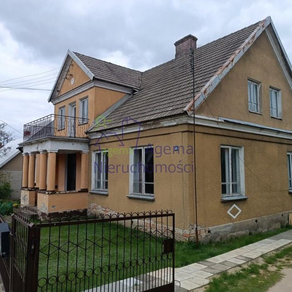 MOŃKI, 1/2 MUROWANEGO DOMU, DZIAŁKA 642m2