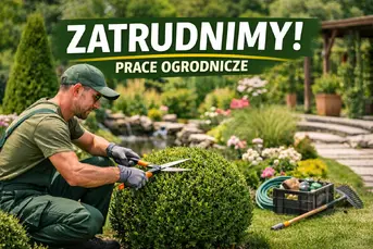 Zatrudnię do prac ogrodniczych