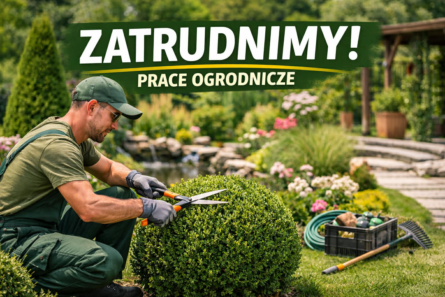 Zatrudnię do prac ogrodniczych