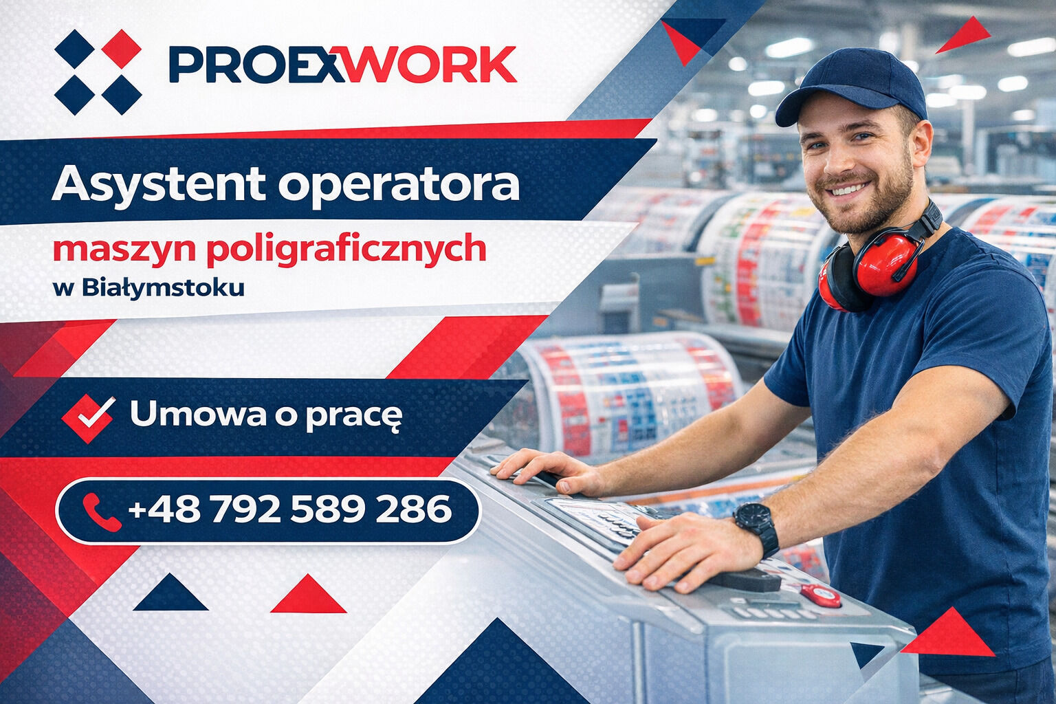 Dobra praca przy produkcji opakowań 