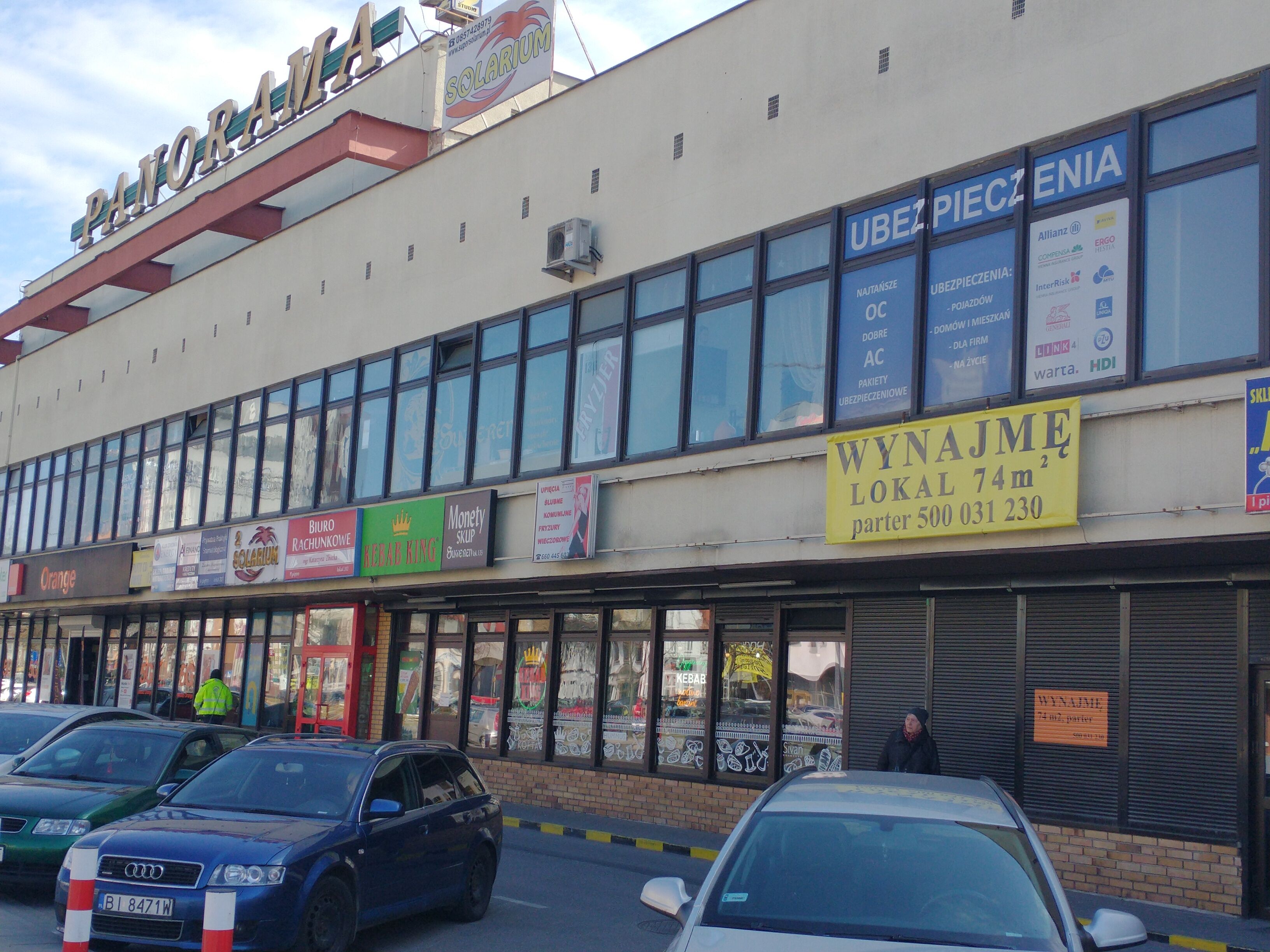 Legionowa, lokal 74 m2, własne wejście z chodnika.