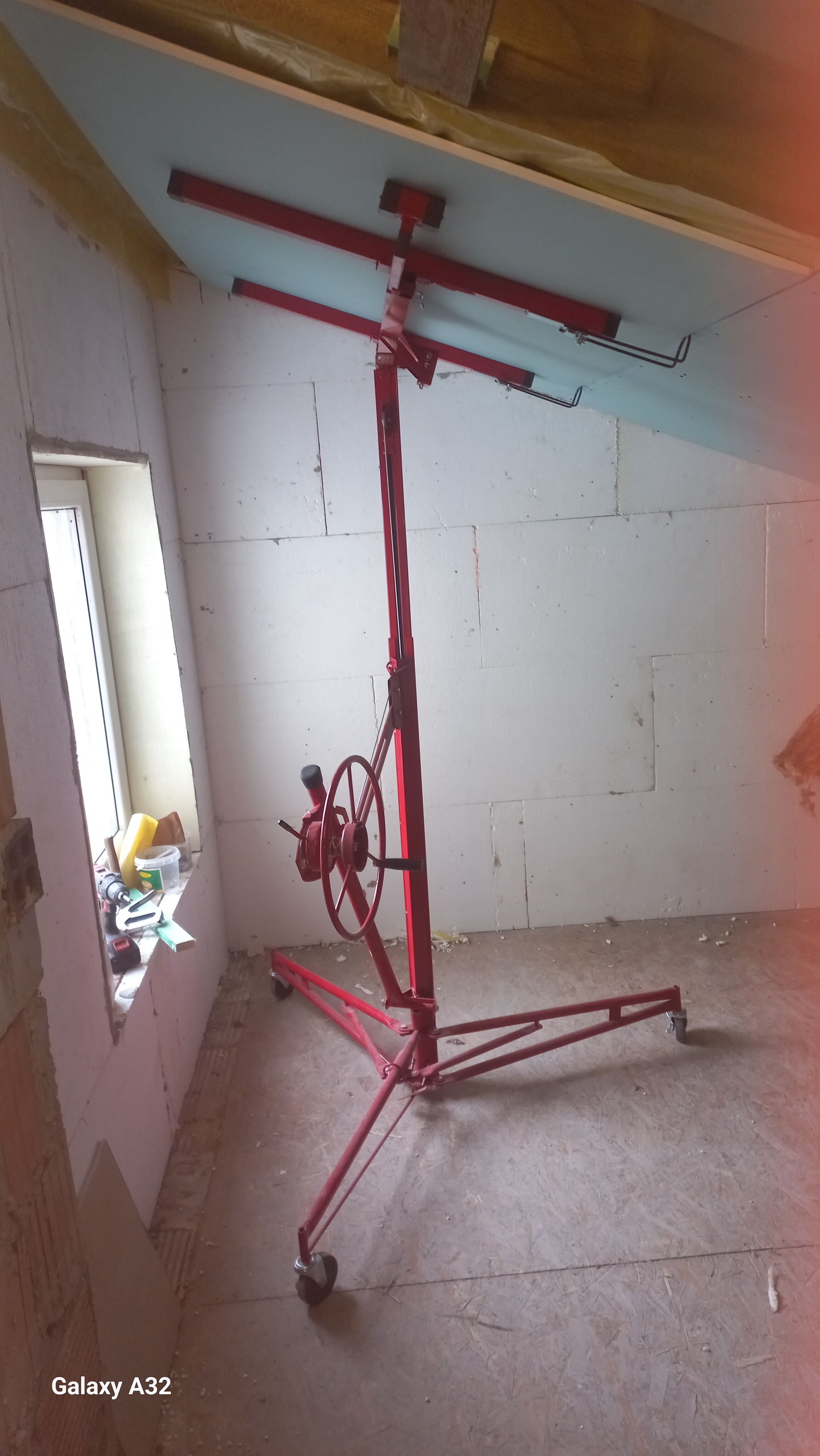 PODNOŚNIK PŁYT REGIPSÓW GIPSOWO KARTONOWYCH 3.5m