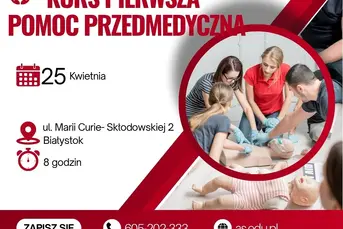 Kurs pierwsza pomoc przedmedyczna 