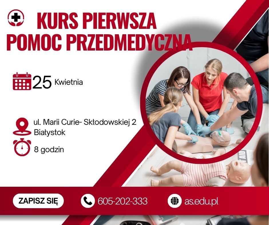 Kurs pierwsza pomoc przedmedyczna 