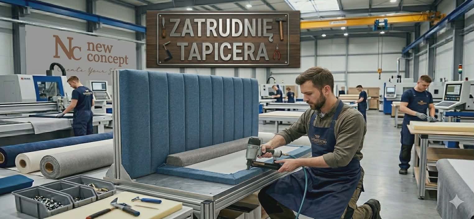 ZATRUDNIE SAMODZIELNY TAPICER MEBLOWY