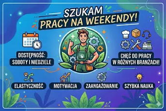 Szukam pracy na weekendy 