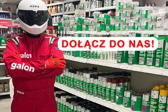 Galon Oleje - pracownik sklepu