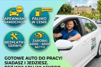 Zatrudnimy na BOLT,FREE NOW,UBER