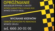 TRANSPOTR BUSEM - OPRÓŻNIANIE MIESZKAŃ PIWNIC GARAŻY - UTYLIZACJA - WYWÓZ MEBLI