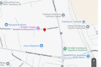 Białystok Elewatorska – Plac Parkingowy TIR 