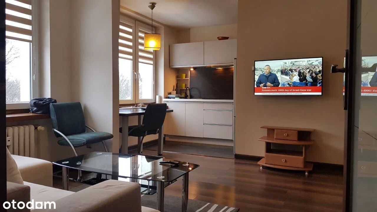 Centrum - 39m2 - 2 pokoje - umeblowane