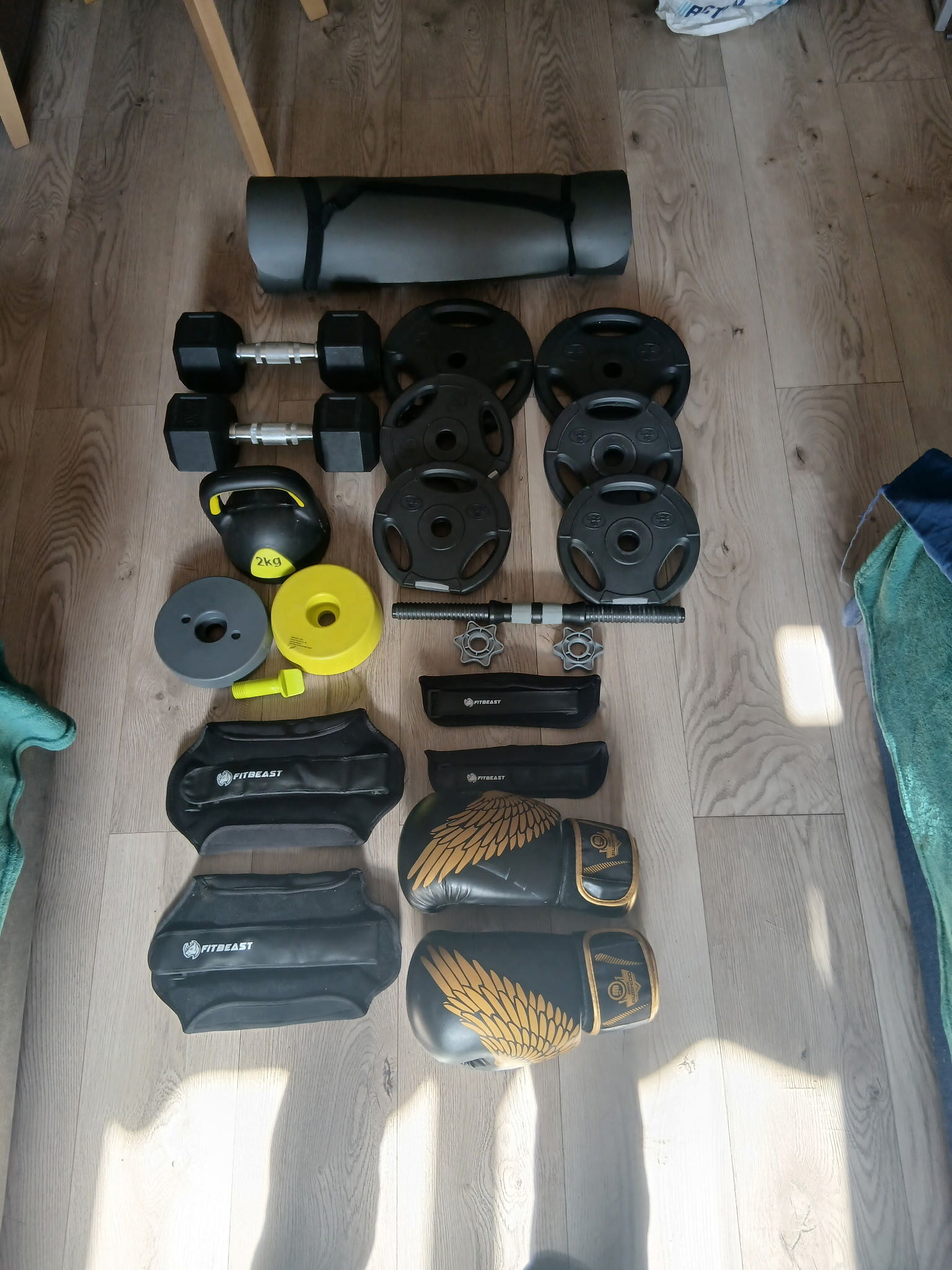 Sprzedam zestaw do ćwiczeń 