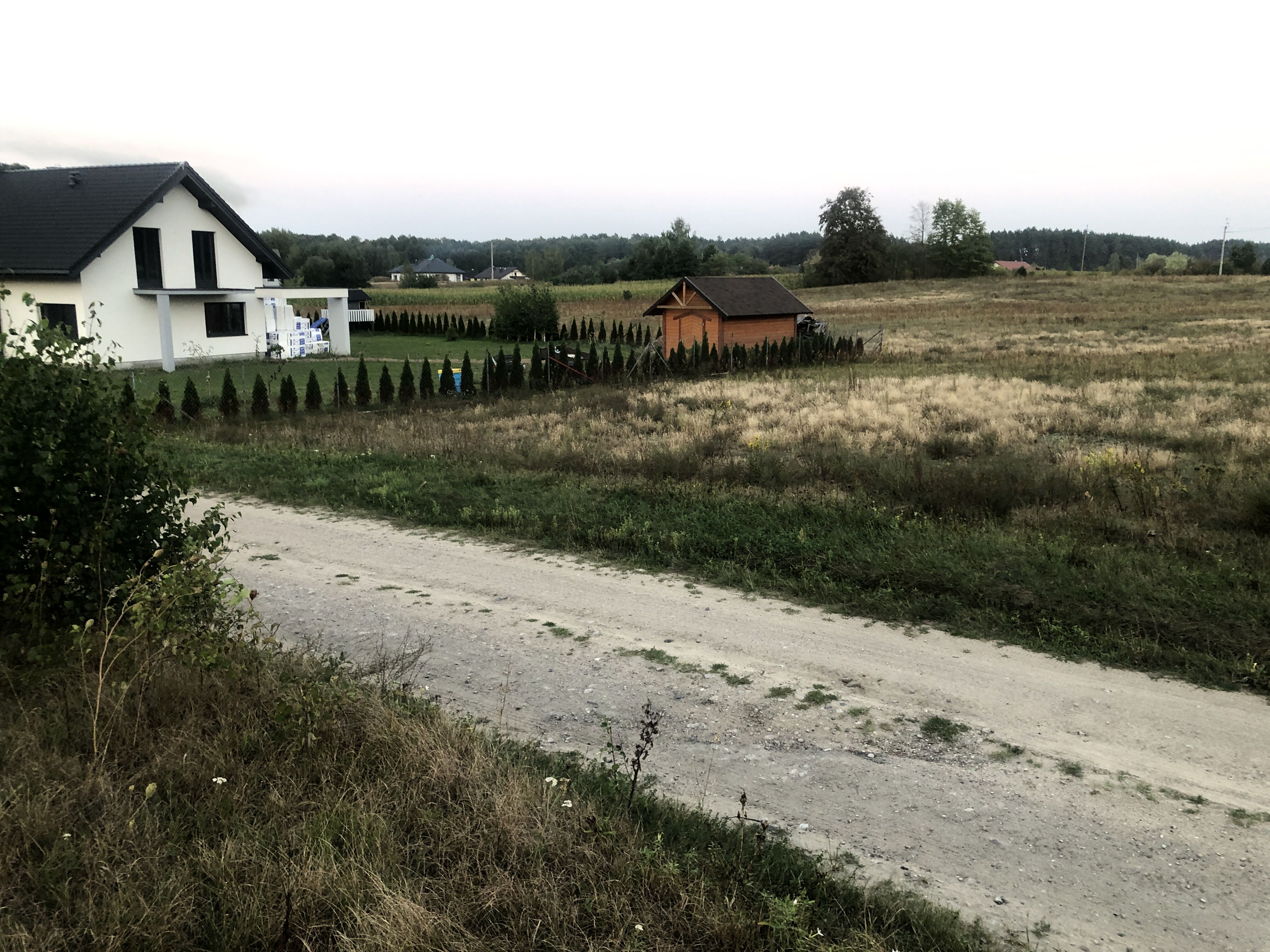 działka budowlana 1100m2 przy Białymstoku