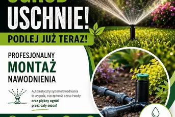 Systemy nawadniania, nawodnienie ogrodów