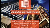OPRÓŻNIANIE MIESZKAŃ - PIWNIC GARAŻY - UTYLIZACJA - WYWÓZ MEBLI RTV AGD