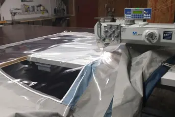 Naprawa przedsionki camping szycie parasole altany