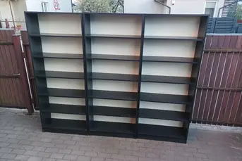 Sprzedam REGALY na ksiazki 3-sztuki 80x200 -280zl 