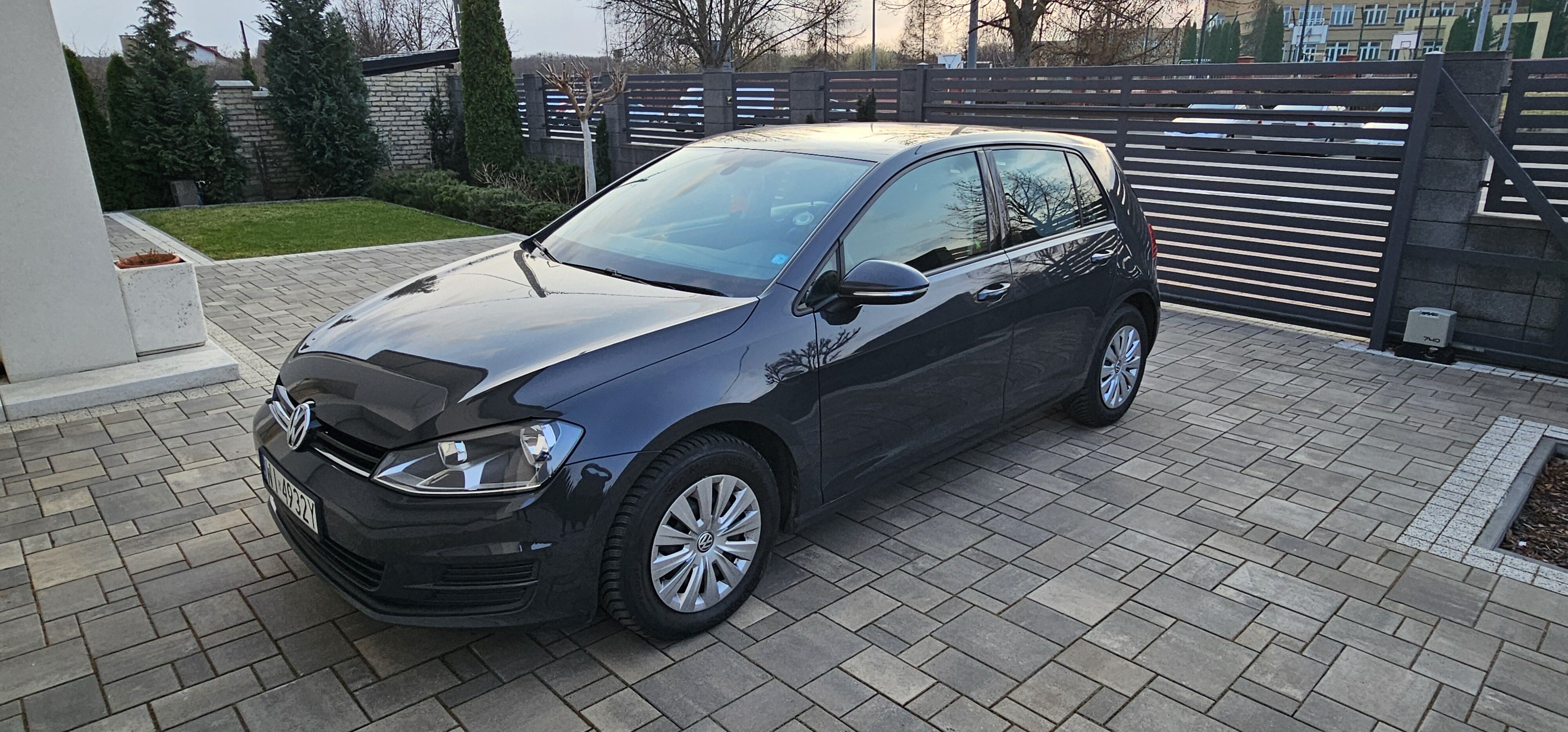 Bezwypadkowy,krajowy VW Golf VII 1.6 TDI +kom opon