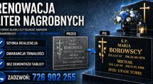 NAGROBKI RENOWACJA LITER