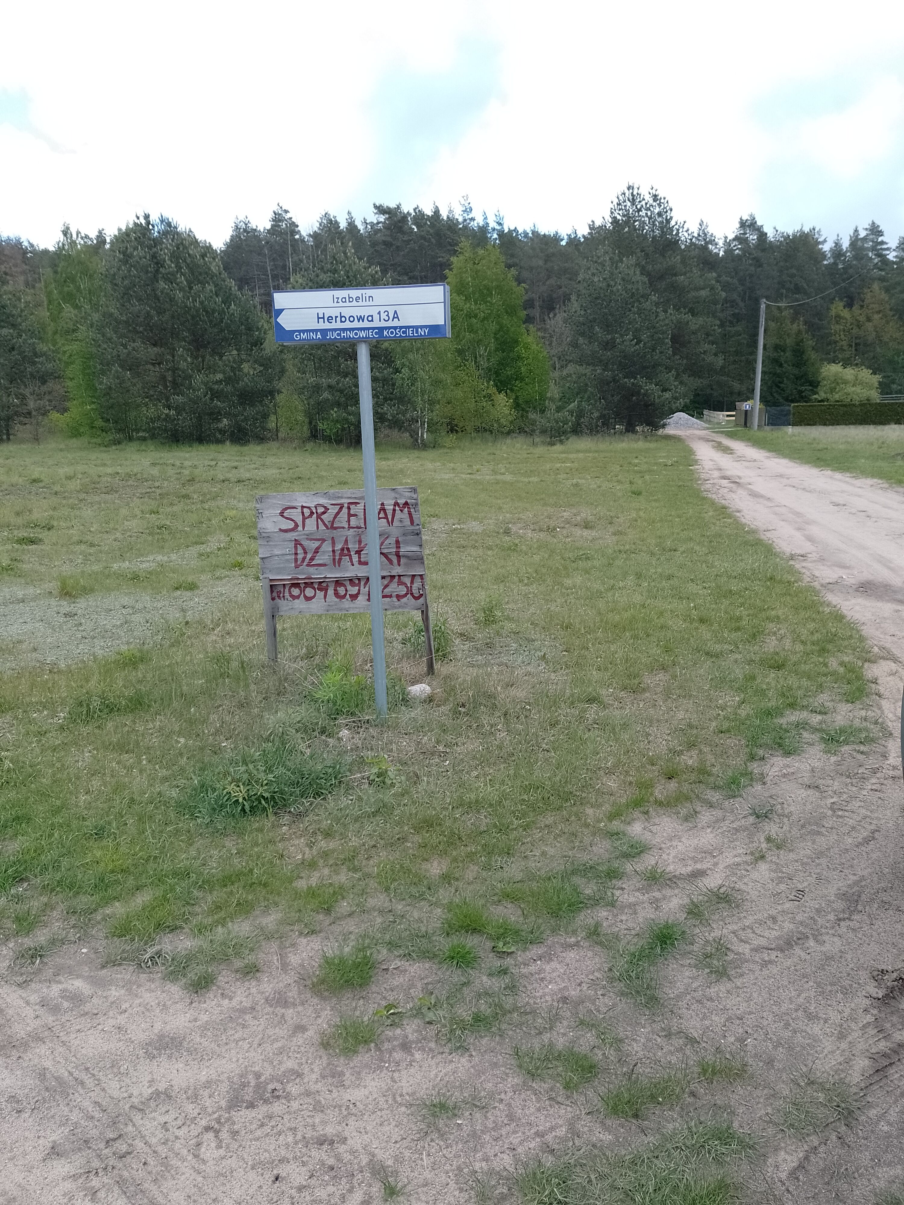 Sprzedam Działkę budowlaną Izabelin 