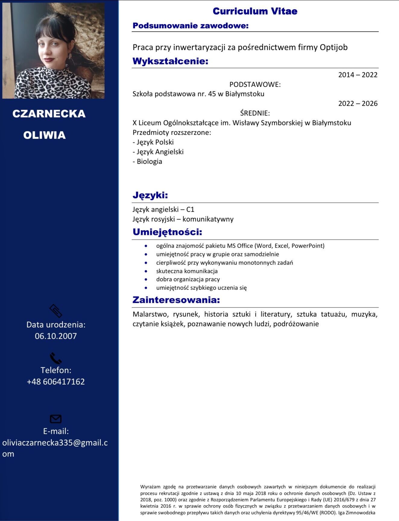 Szukam pracy