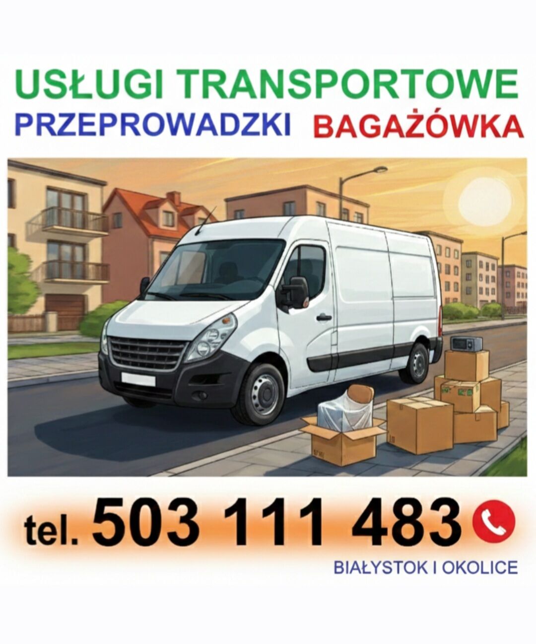 TRANSPORT MEBLI, AGD różnych rzeczy, przeprowadzki