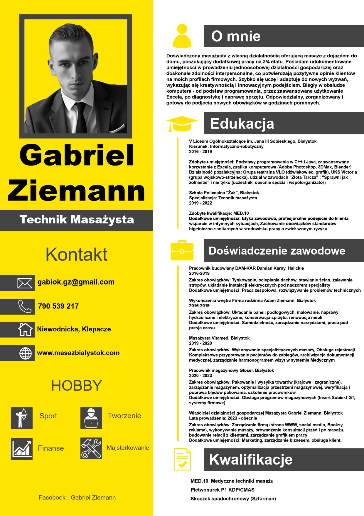 Poszukuje pracy siedzącej