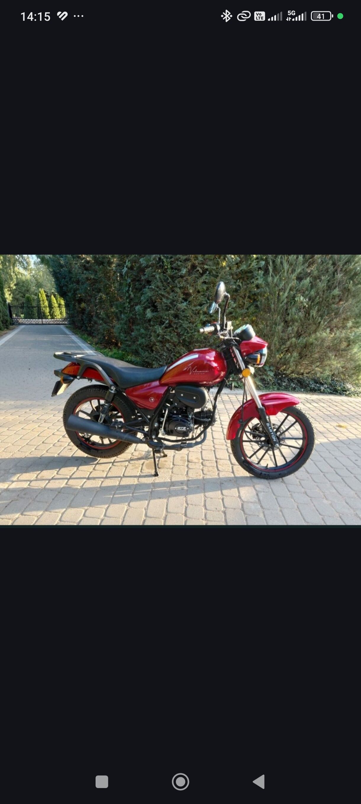 Sprzedam motocykl Barton Volcano 50 
