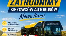 Zatrudnimy kierowców autobusów (K, M)