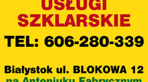 Szklarz Zakład Szklarski Usługi Szklarskie 