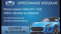 TRANSPORT BUSEM - OPRÓŻNIANIE MIESZKAŃ, PIWNIC
