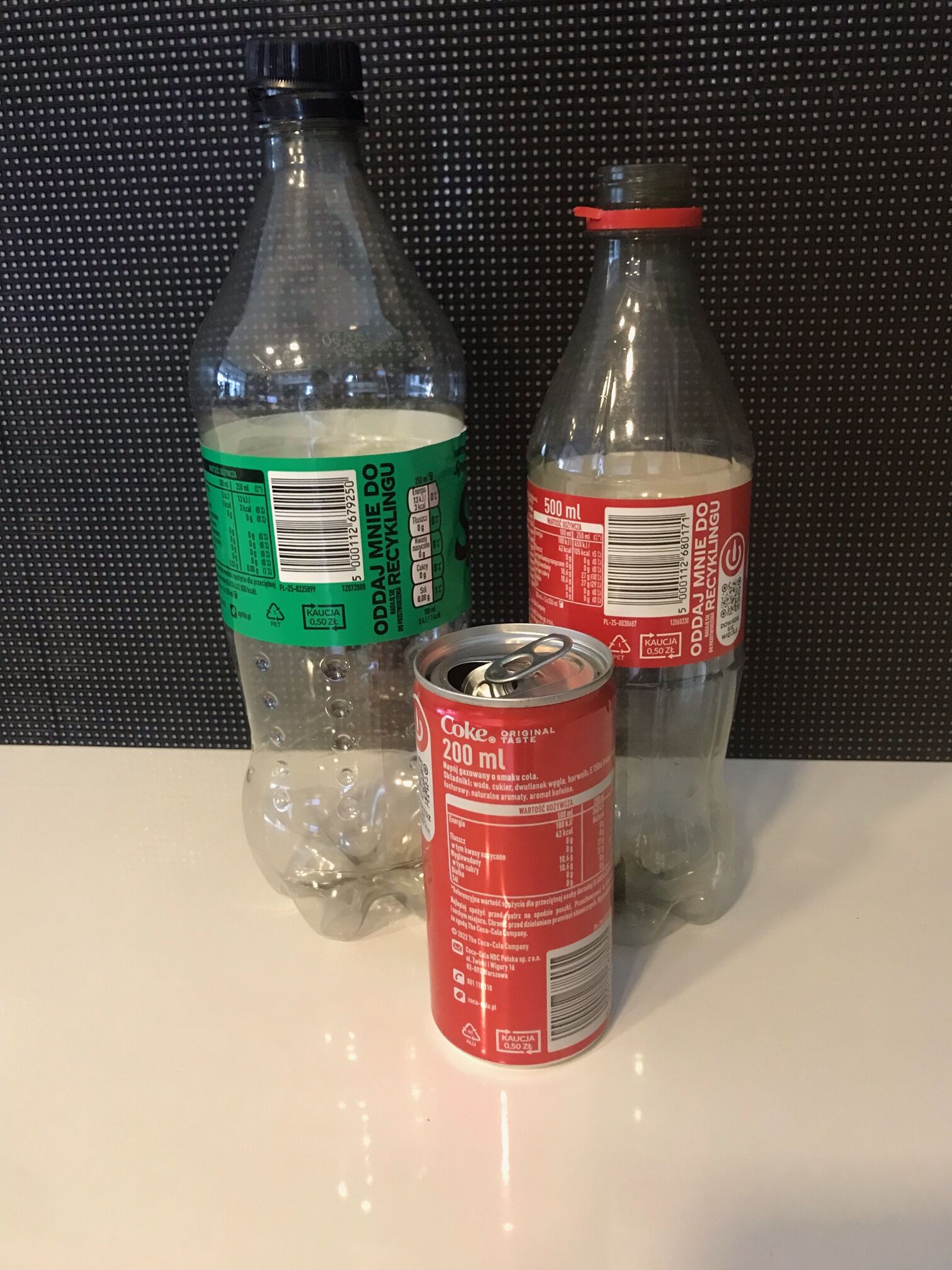 Skupujemy butelki kaucyjne i niekaucyjne PET, PUSZ