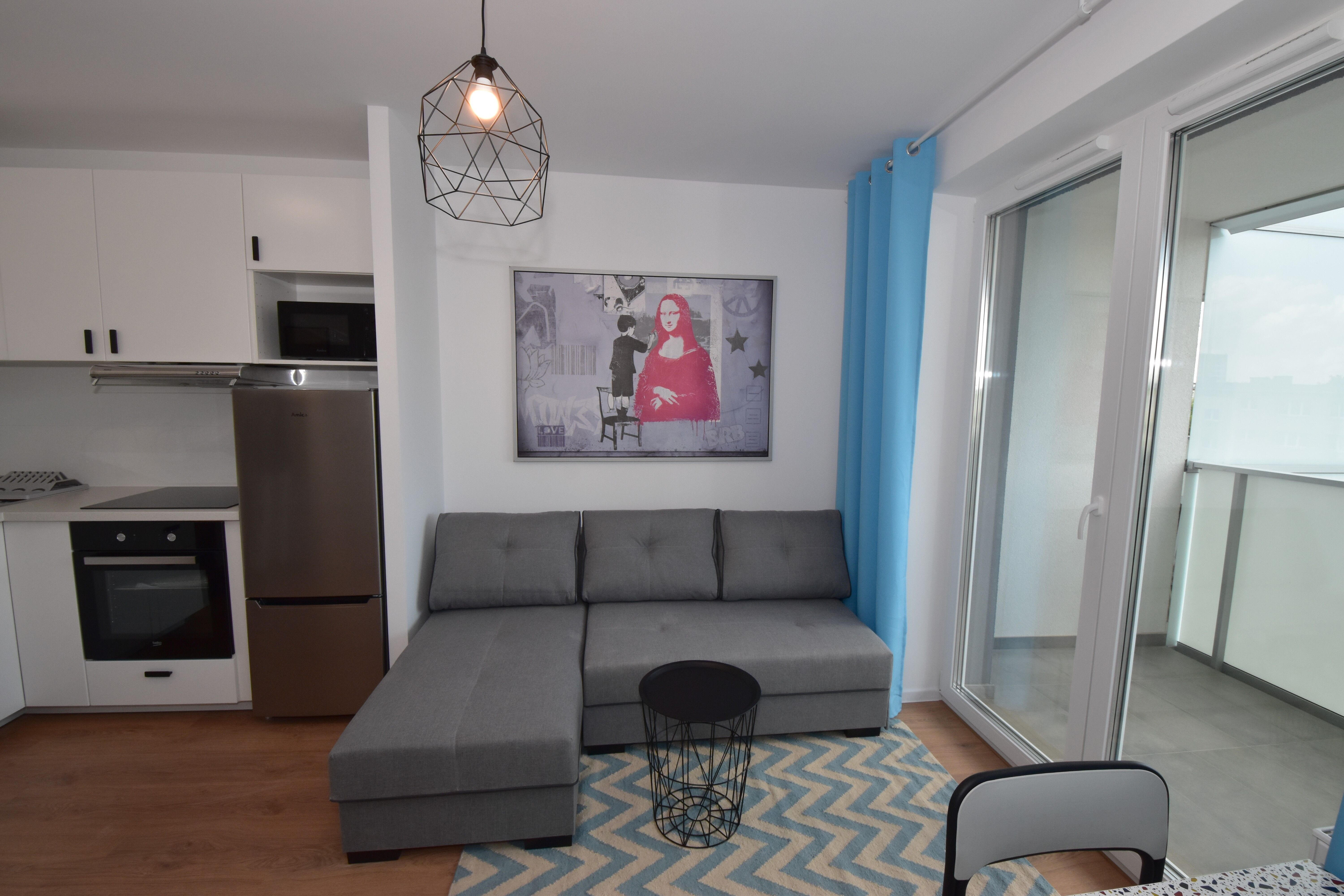 Kawalerka 2 pokoje 26m2, balkon, Wierzbowa 2,IIIp.