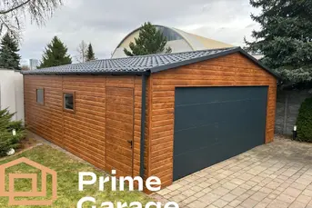 Garaż blaszany na wymiar | Producent PrimeGarage.p